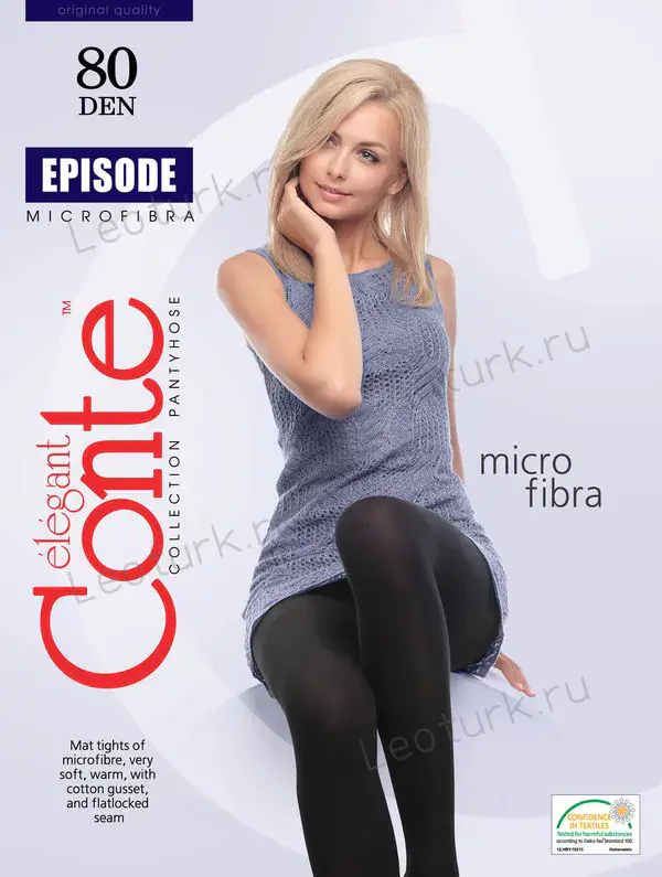 Колготки Conte EPISODE 80 DEN Nero