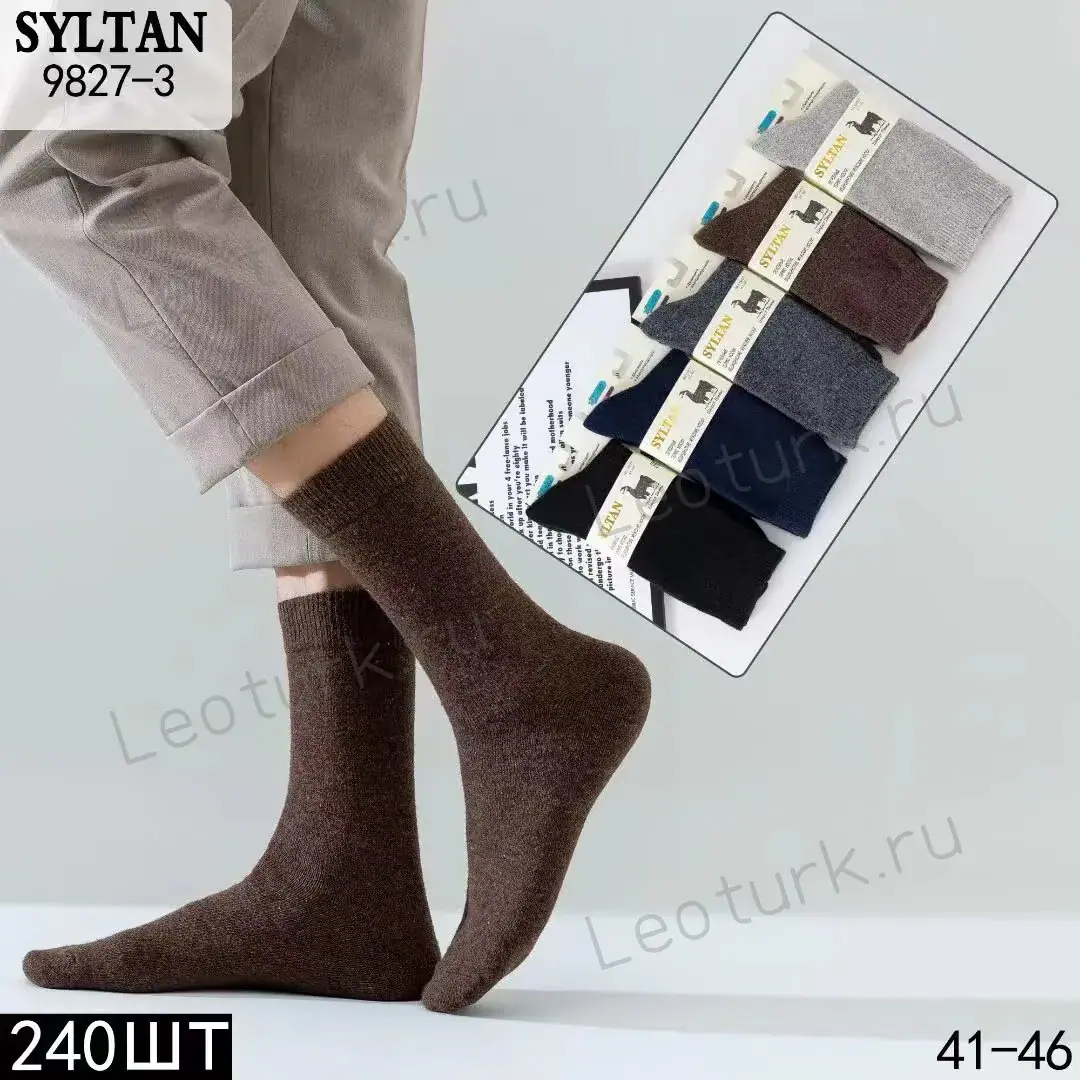 Мужские носки SYLTAN, артикул 9827, размеры 41-46