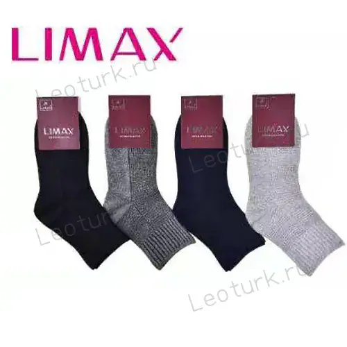 LIMAX, Носки женские, хлопок, однотонные