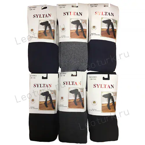 SYLTAN, Колготы для школьников, внутри махра, однотонные