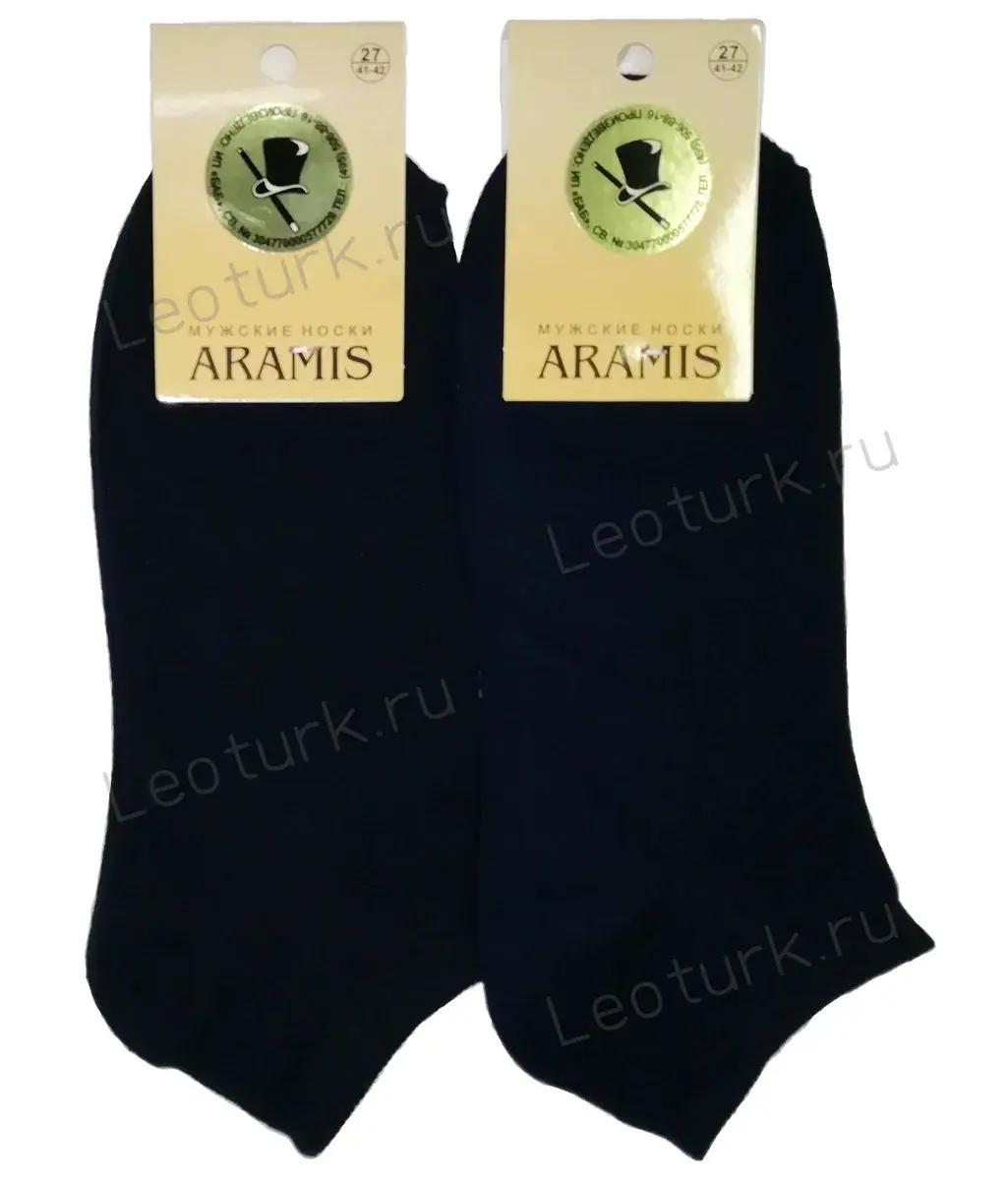 Aramis, Носки мужские короткие темно-синие