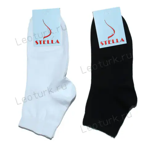 Stella носки женские короткие белые