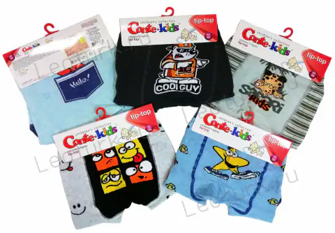 Conte Kids Колготки хлопковые для мальчиков TIP-TOP с рисунком на попе